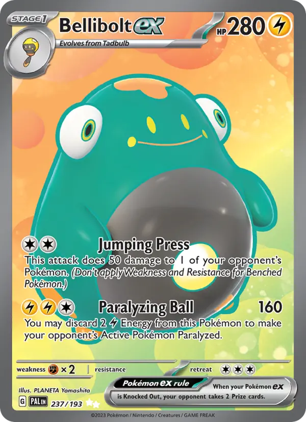 Bellibolt ex - Paldea Evolved #237/193