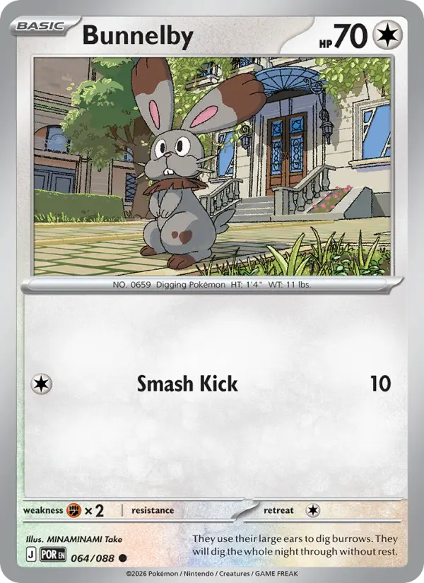 Bunnelby #64 (Perfect Order)
