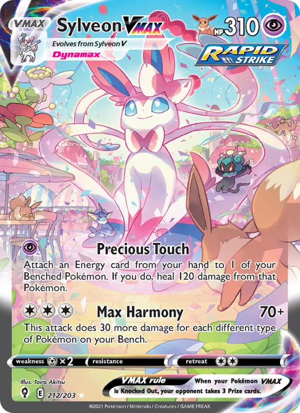 Sylveon VMAX - Evolving Skies #212/203