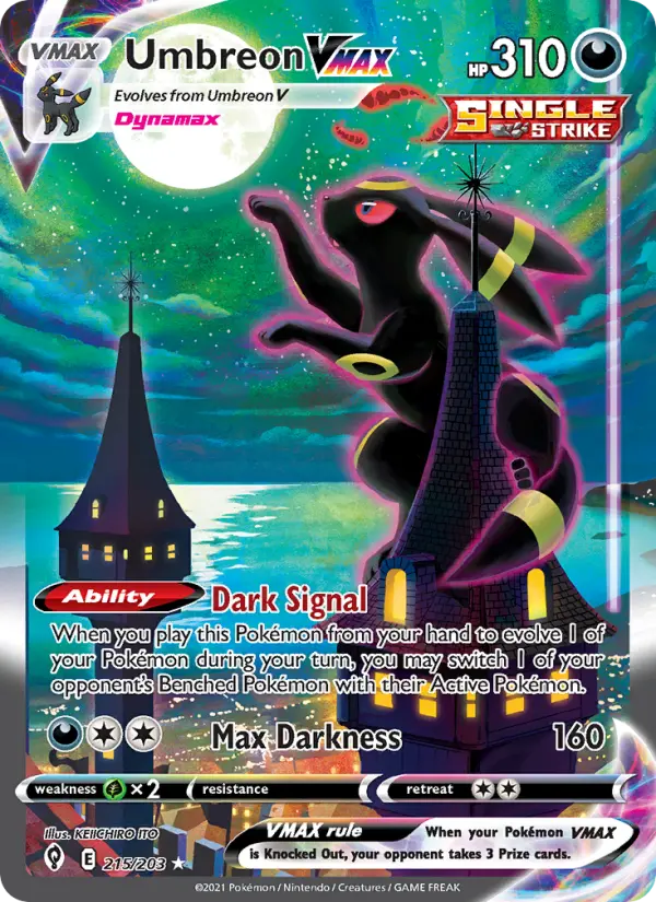 Umbreon VMAX - Evolving Skies #215/203